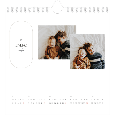 Calendarios Cuadrados — Haciendo planes [Enero]